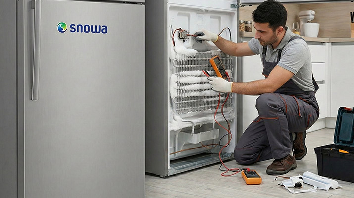 تعمیر سیستم دیفراست یخچال اسنوا
