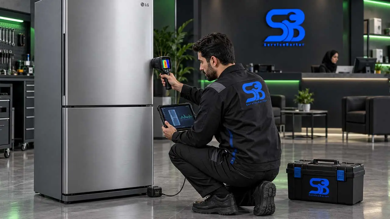 نمایندگی تعمیرات یخچال ال جی