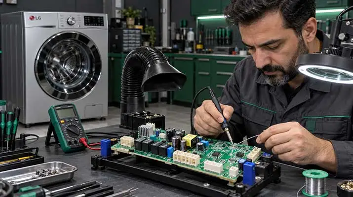 نمایندگی تعمیرات لباسشویی ال جی 10 تعمیرات برد لباسشویی ال جی