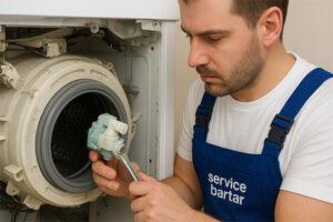 تعویض شیر برقی ماشین لباسشویی