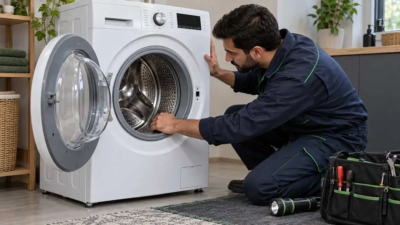 علت صدای زیاد ماشین لباسشویی