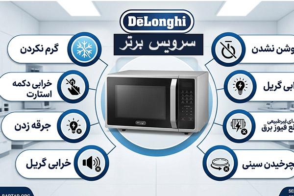 نمایندگی تعمیر ماکروفر دلونگی 2 نمایندگی ماکروفر دلونگی