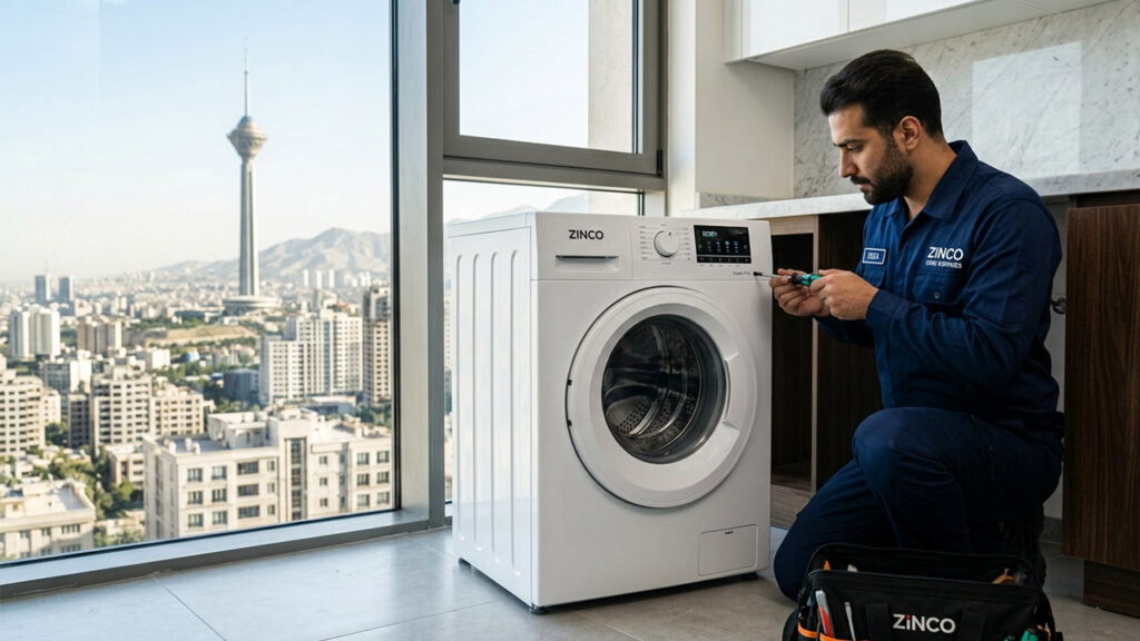نمایندگی تعمیرات لباسشویی زینکو 1 تعمیر لباسشویی زینکو در تهران