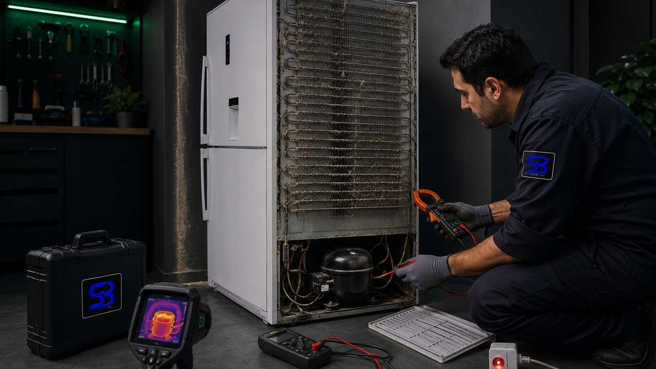 علت سوختن موتور یخچال چیست