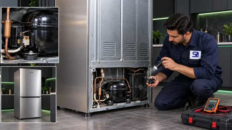 علائم سوختن موتور یخچال چیست ؟ 23 علائم سوختن موتور یخچال