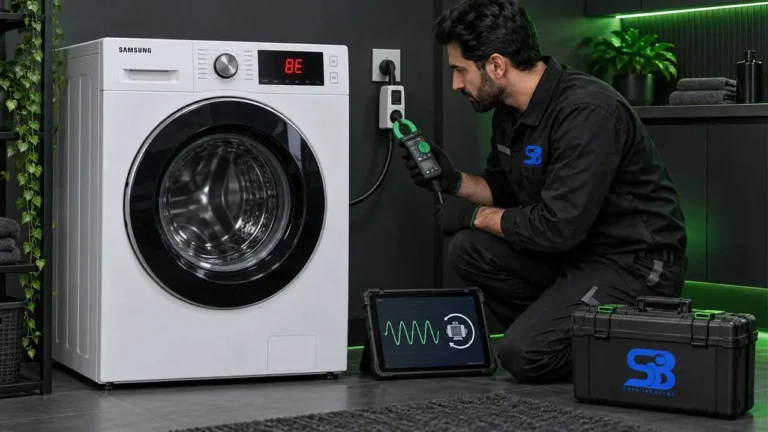ارور 8E ماشین لباسشویی سامسونگ و نحوه رفع آن 1 ارور 8E ماشین لباسشویی سامسونگ