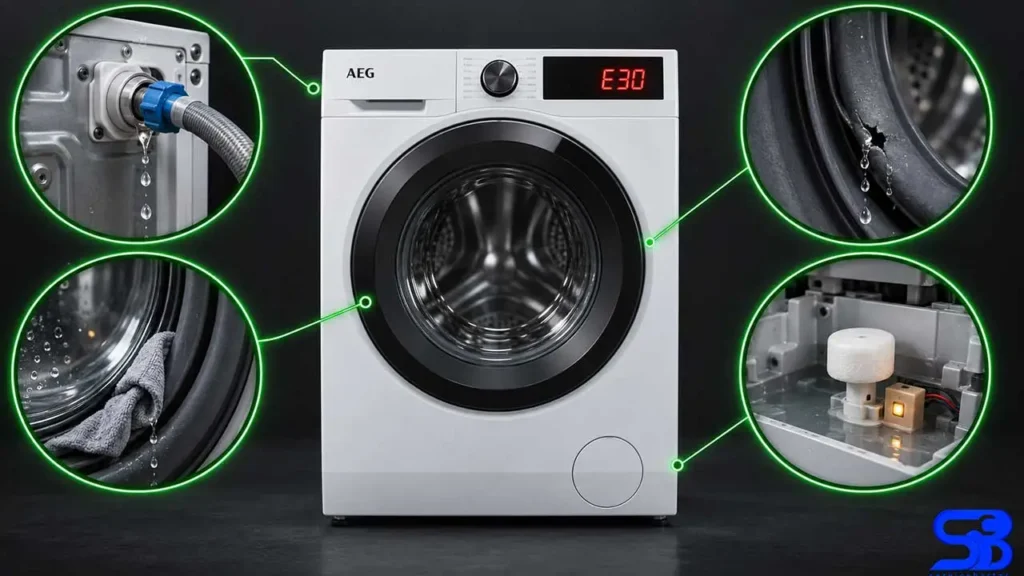 علت ارور e30 ماشین لباسشویی آاگ و نحوه رفع ارور 10 دلایل ارور e30 لباسشویی آاگ