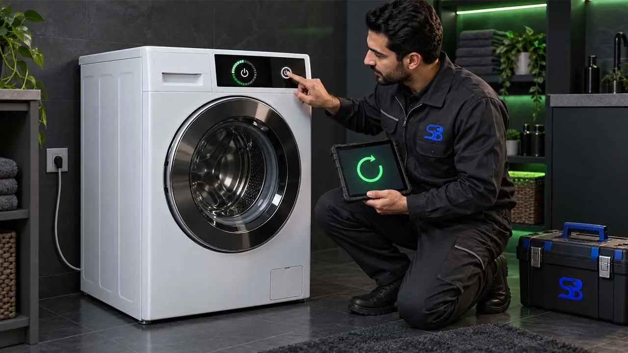 ـموزش ریست کردن ماشین لباسشویی