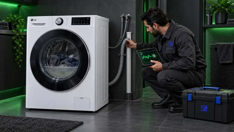 علت تخلیه نکردن آب ماشین لباسشویی ال جی 2 علت تخلیه نکردن آب ماشین لباسشویی ال جی