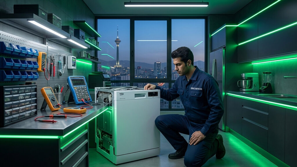 تعمیر ماشین ظرفشویی بکو BEKO 8 نمایندگی تعمیرات ماشین ظرفشویی بکو