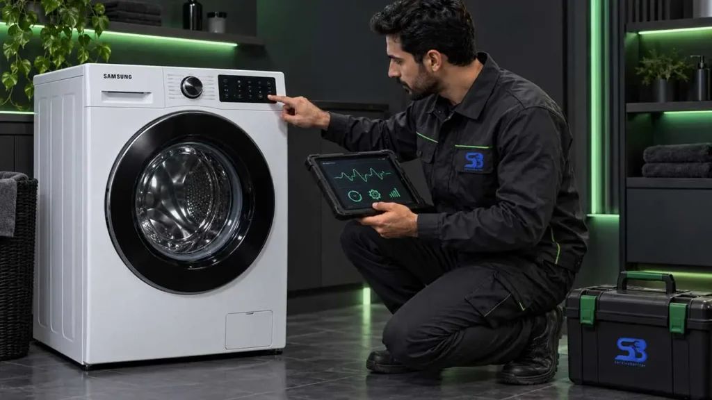 عیب یابی ماشین لباسشویی سامسونگ 7 عیب یابی لباسشویی سامسونگ