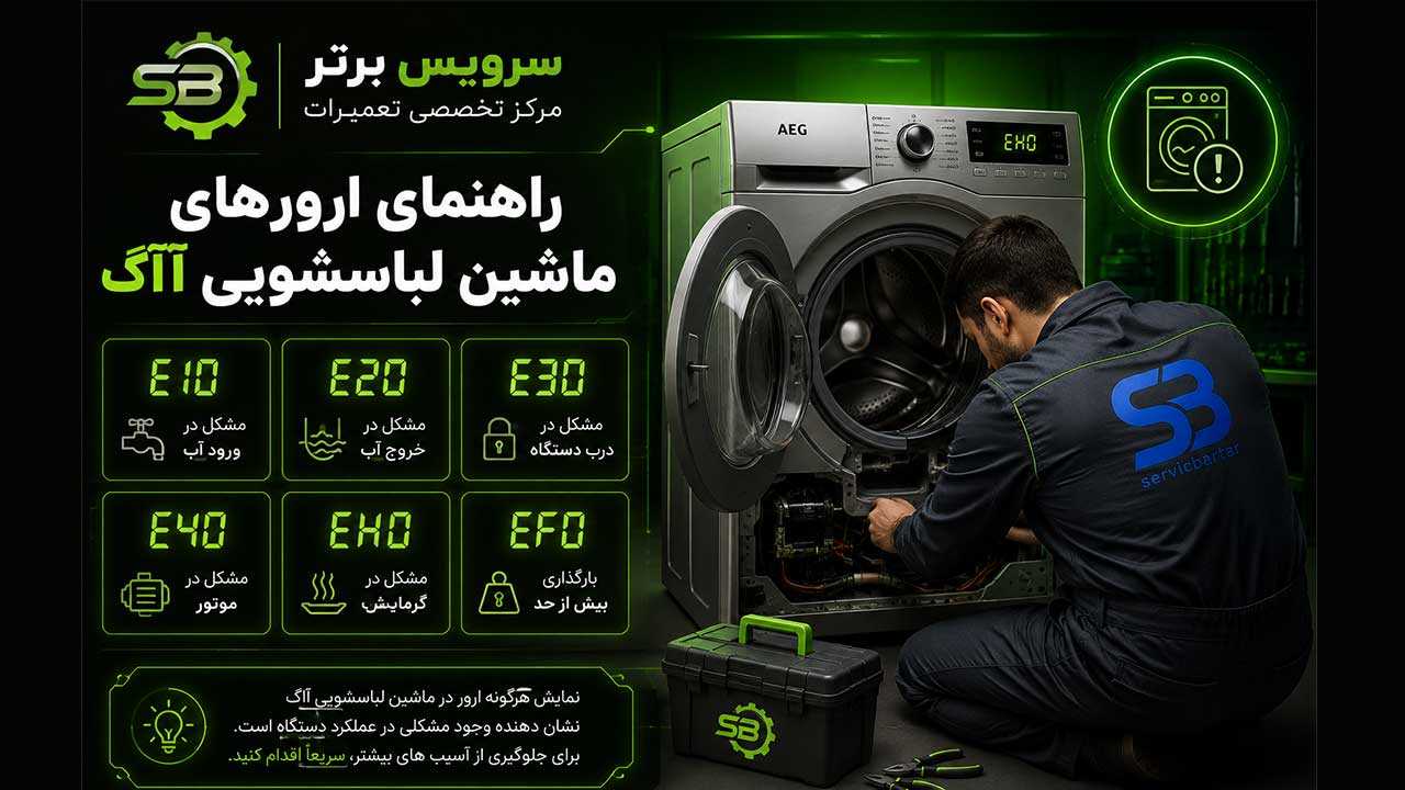 ارور لباسشویی آاگ