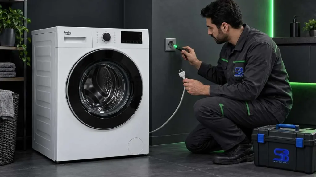 علت روشن نشدن لباسشویی بکو 8 علت روشن نشدن لباسشویی بکو