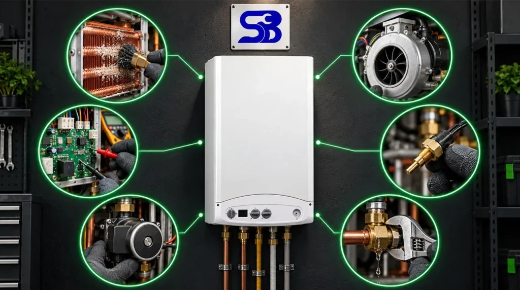 تعمیر پکیج 8 خدمات تخصصی پکیج